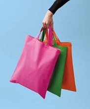 Cabas en coton anses courtes