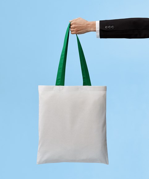 Cabas en coton anses longues université