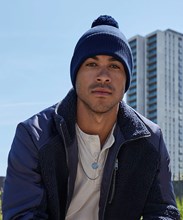 Snowstar®-beanie van biologisch katoen