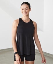 Women's open back vest