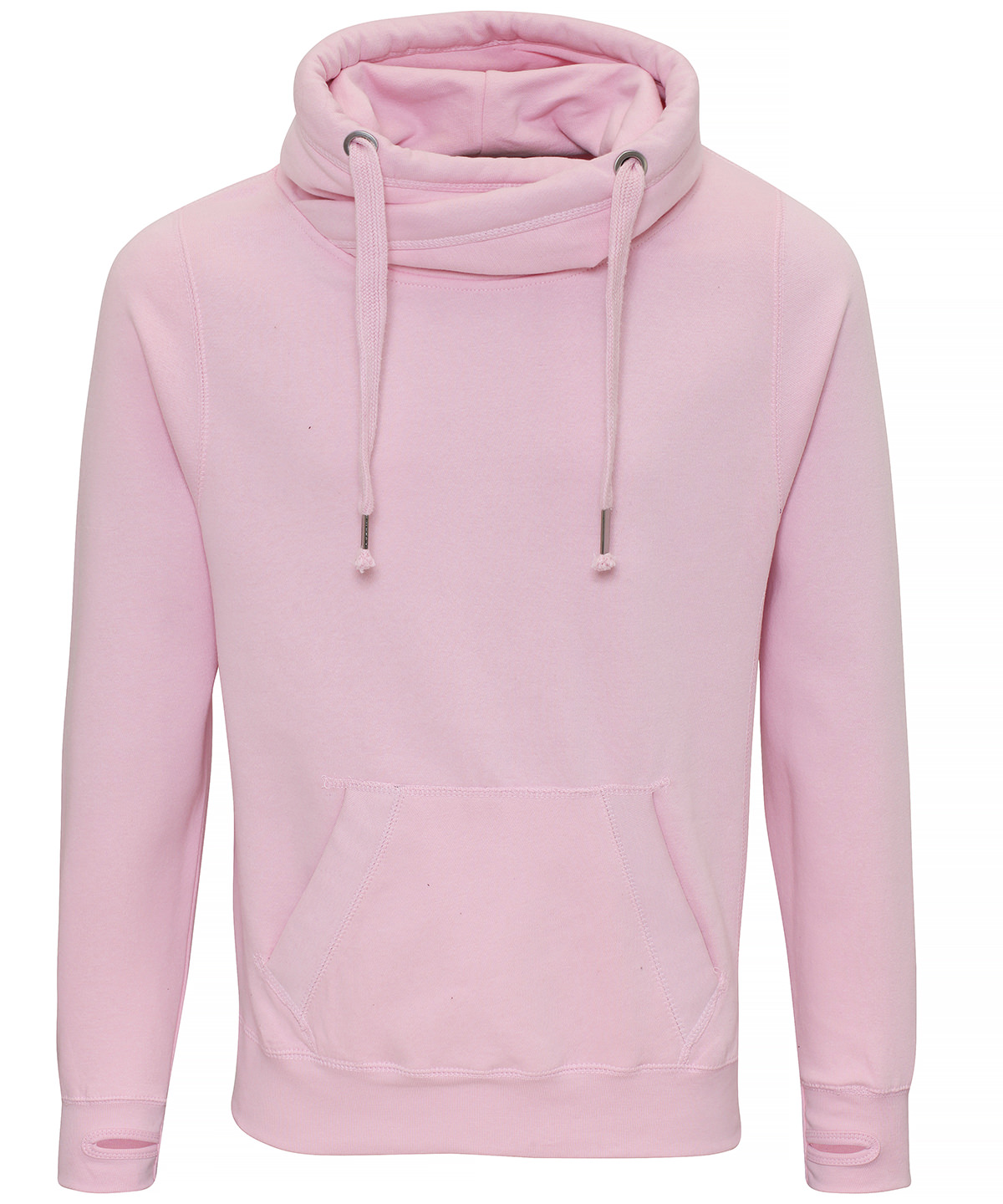Cross neck hoodie - Heavyweight customisable hoodie - AWDis