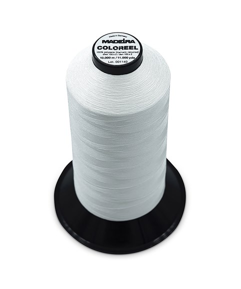 Coloreel undyed polyester (40, 10,000m)