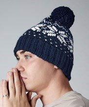 Fair Isle snowstar® beanie