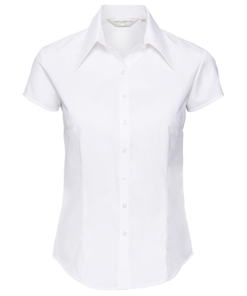 Women’s cap sleeve Tencel® fitted shirt