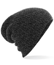 Bonnet long en grosse maille