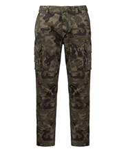 Camo cargo trousers