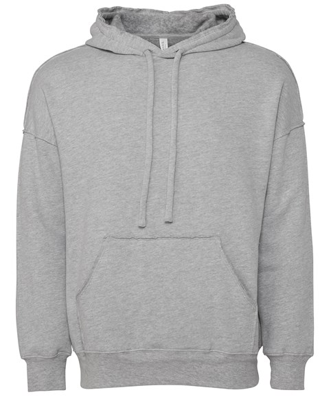 Unisex raw seam hoodie