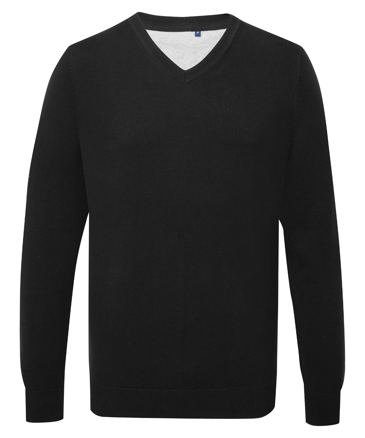 Men's V-Neck Sweater - Black main image 1
