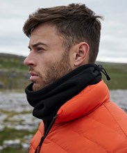 Ronde sjaal van gerecyclede fleece