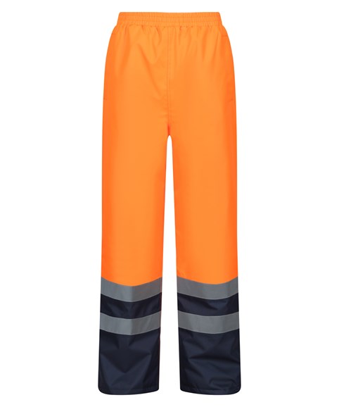Pro hi-vis insulated overtrouser