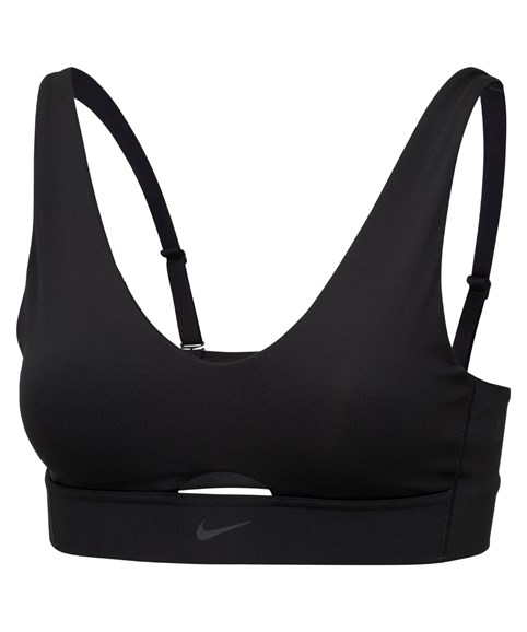 Women's Nike Dri-FIT indy plunge cutout bra