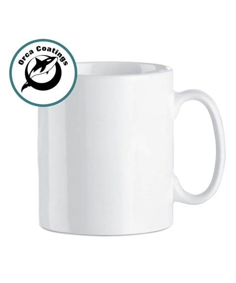 ORCA Coated AAA Grade 11oz (312.5ml) Sublimation Mug – Pack of 36