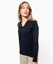 Women's v-neck jumper