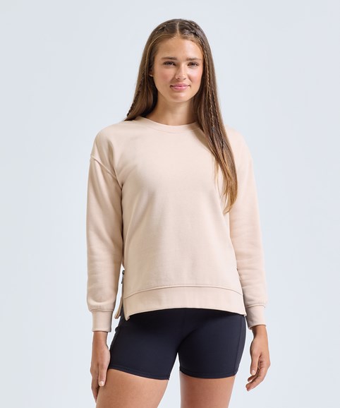 Sweat femme TriDri® décontracté et zippé