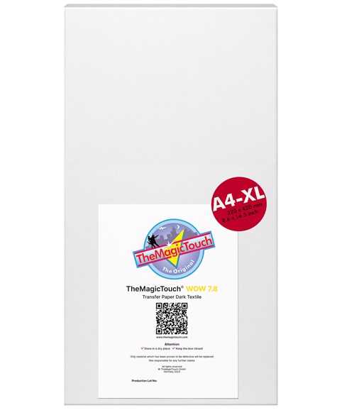 Papier transfert Wow 7.7 (A4XL)