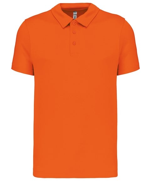 Men's short-sleeved polo shirt