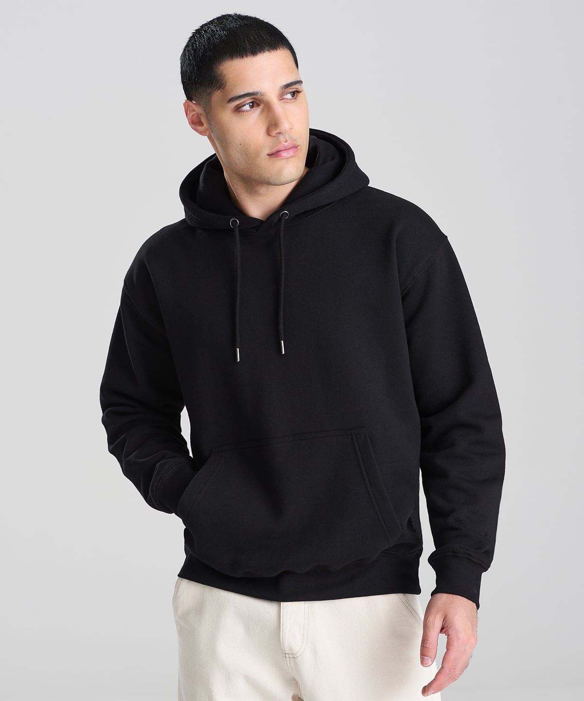 Three-end fleece detail