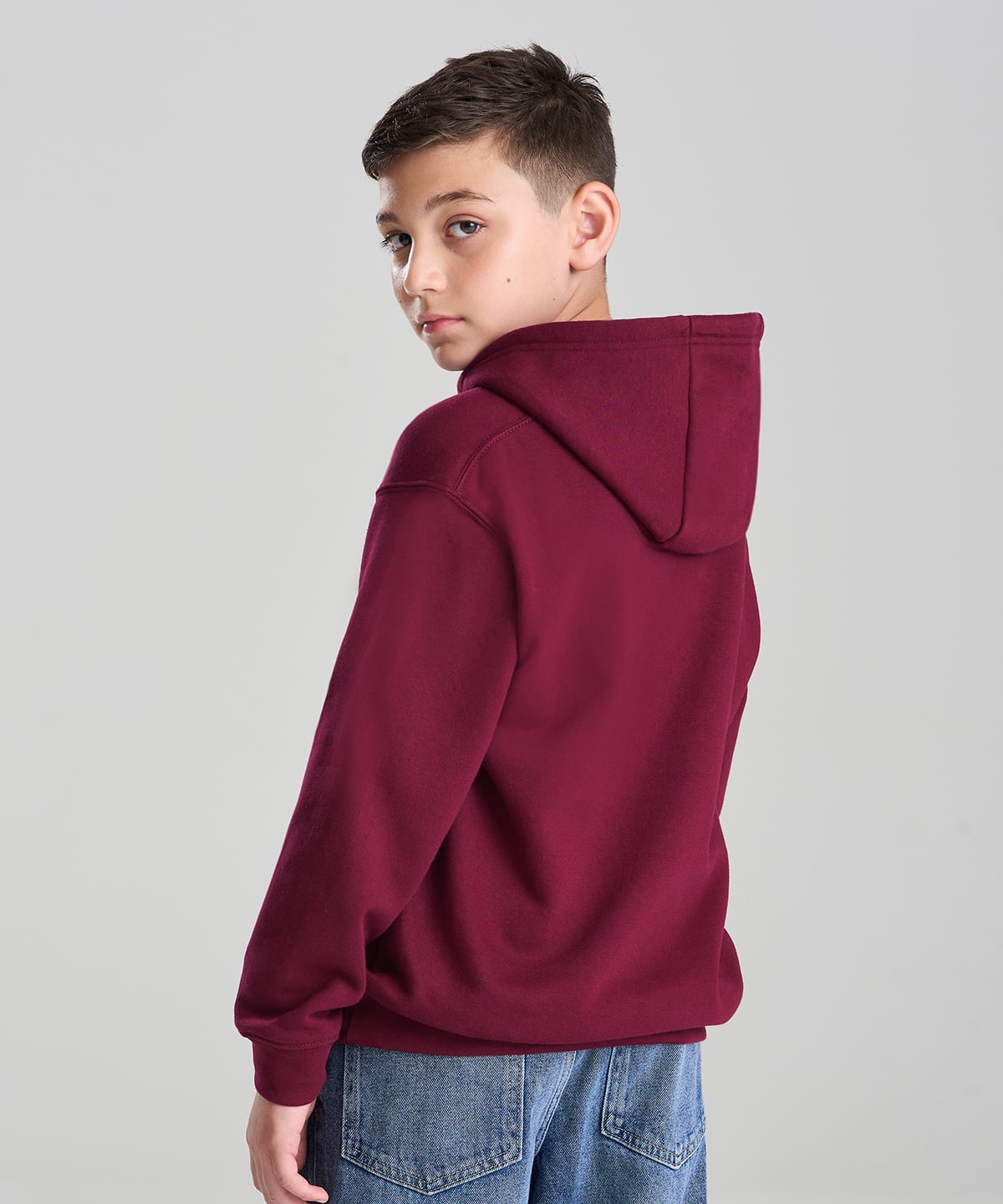 JH501J three-panel hood detail