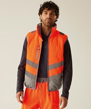 Hi-vis 2-tone thermal bodywarmer