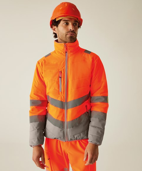Hi-vis 2-tone thermal jacket