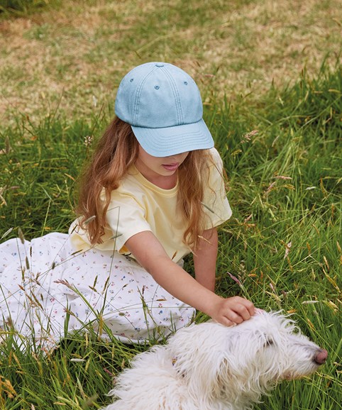 Junior low-profile vintage cap