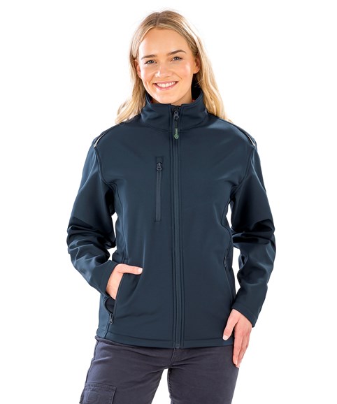 Women's recycled 3-layer printable softshell jacket