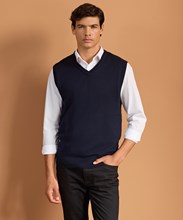 Sleeveless knitted sweater