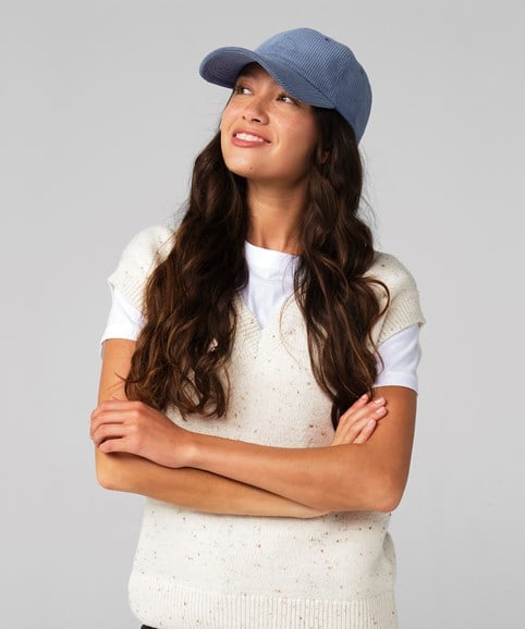 Corduroy dad cap