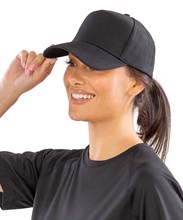 Casquette en coton biologique à 6 panneaux