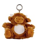 Cow Key Ring (Brown)