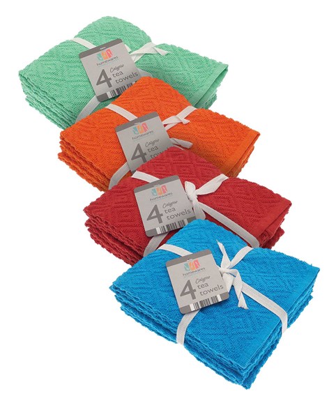 Calypso tea towels (4-pack)