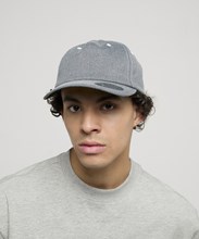 Casquette Flexfit 110 en sergé de laine façon Melton