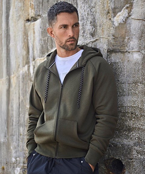 Fashion full-zip hoodie (5435)