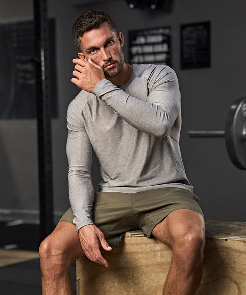 Long sleeve CoolDry tee (7022)