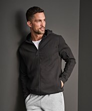 Athletic hooded full-zip sweatshirt (5706)