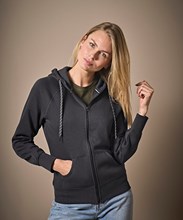 Women's fashion full-zip hoodie (5436)