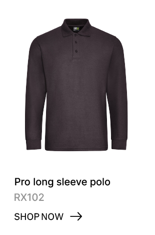 Pro long sleeve polo RX102