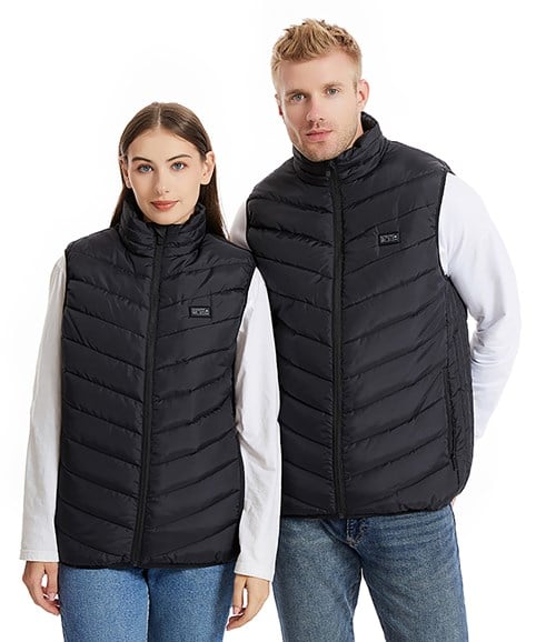 Eskimo unisex heated padded gilet 