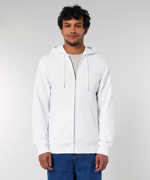 Unisex Connector essential zip-thru hoodie sweatshirt (STSU820)