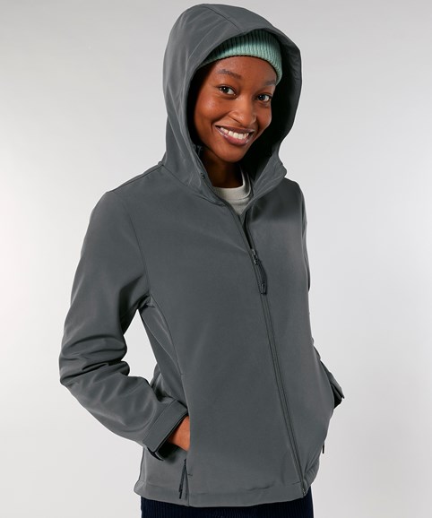 Women’s Stella Discoverer hooded softshell  (STJW159)