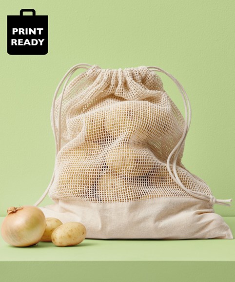 Cotton mesh bag