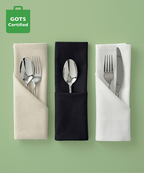 Organic cotton napkin