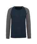 French Navy Heather/Grey Heather