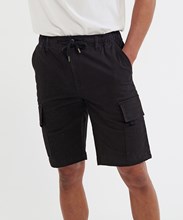 Men’s drawstring cargo utility shorts