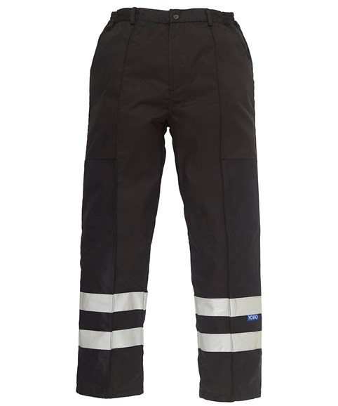 Pantalon en polyester/coton réfléchissant (BS015T)