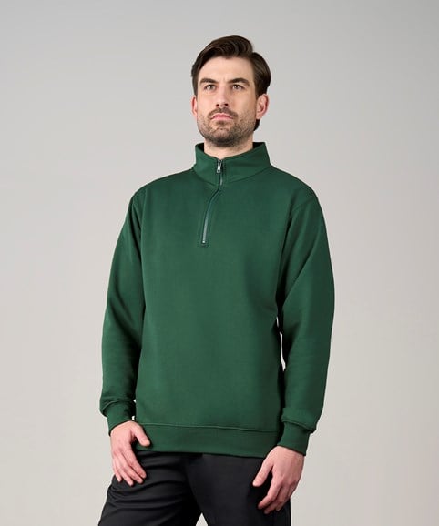 Pro ¼-neck zip sweatshirt