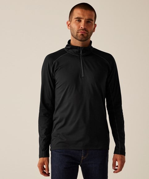 Core stretch half-zip mid-layer