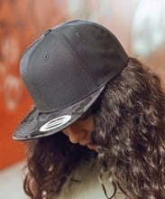 Visière snapback camouflage