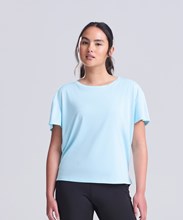 T-shirt femme à dos ouvert