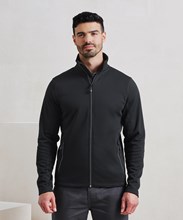 Men's spun-dyed sustainable zip-through sweatshirt